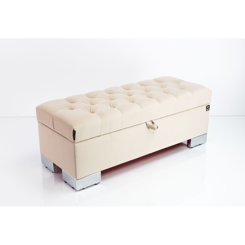 Tufted Storage Bench